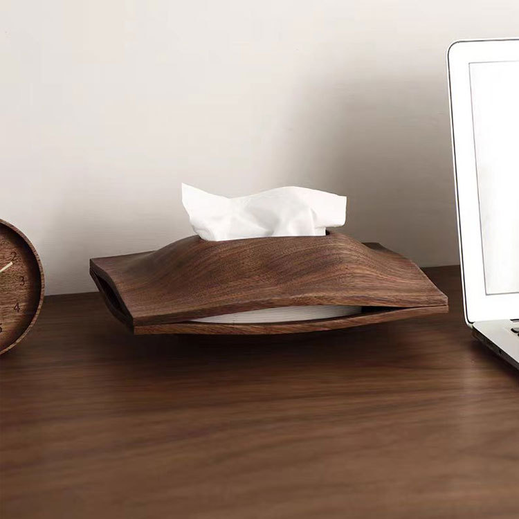 Wooden Tissue Box Walnut Pantr - Agar Tissue Culture review and price