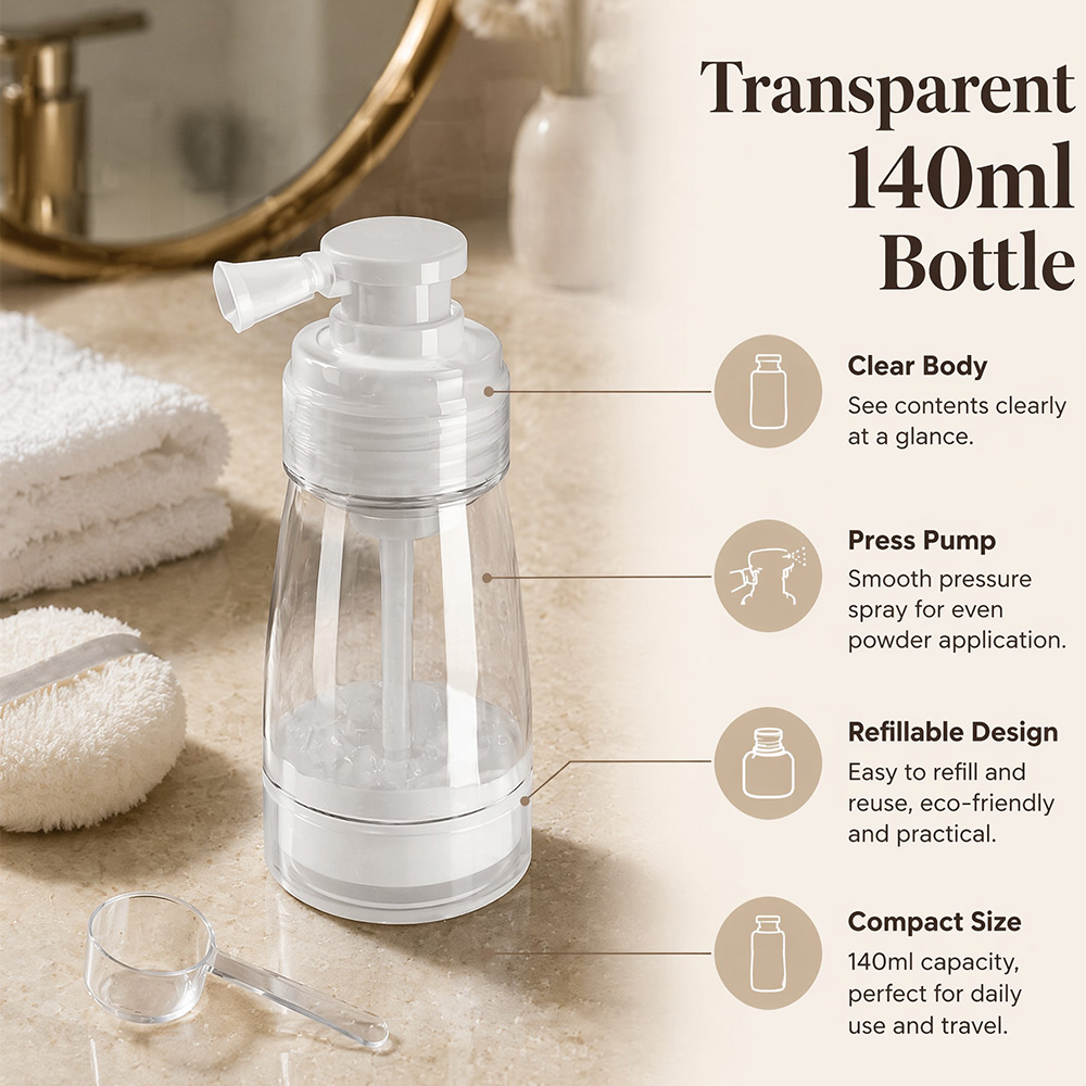 140ml Press-Type Dry Powder Sp - Misting Bottle Fine review and price