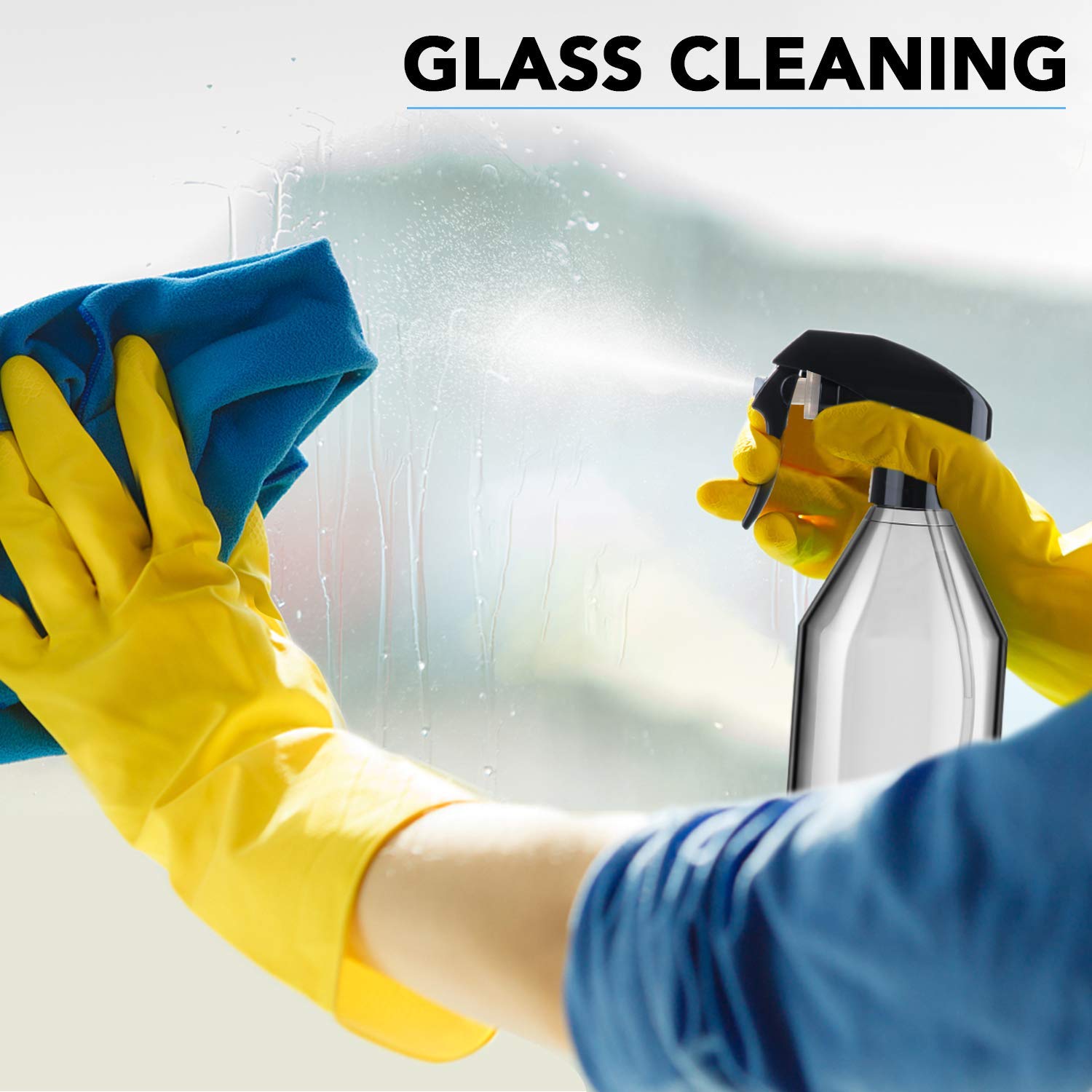 3Pack Spray Bottle, 10oz Plast - Misting Bottle Fine review and price