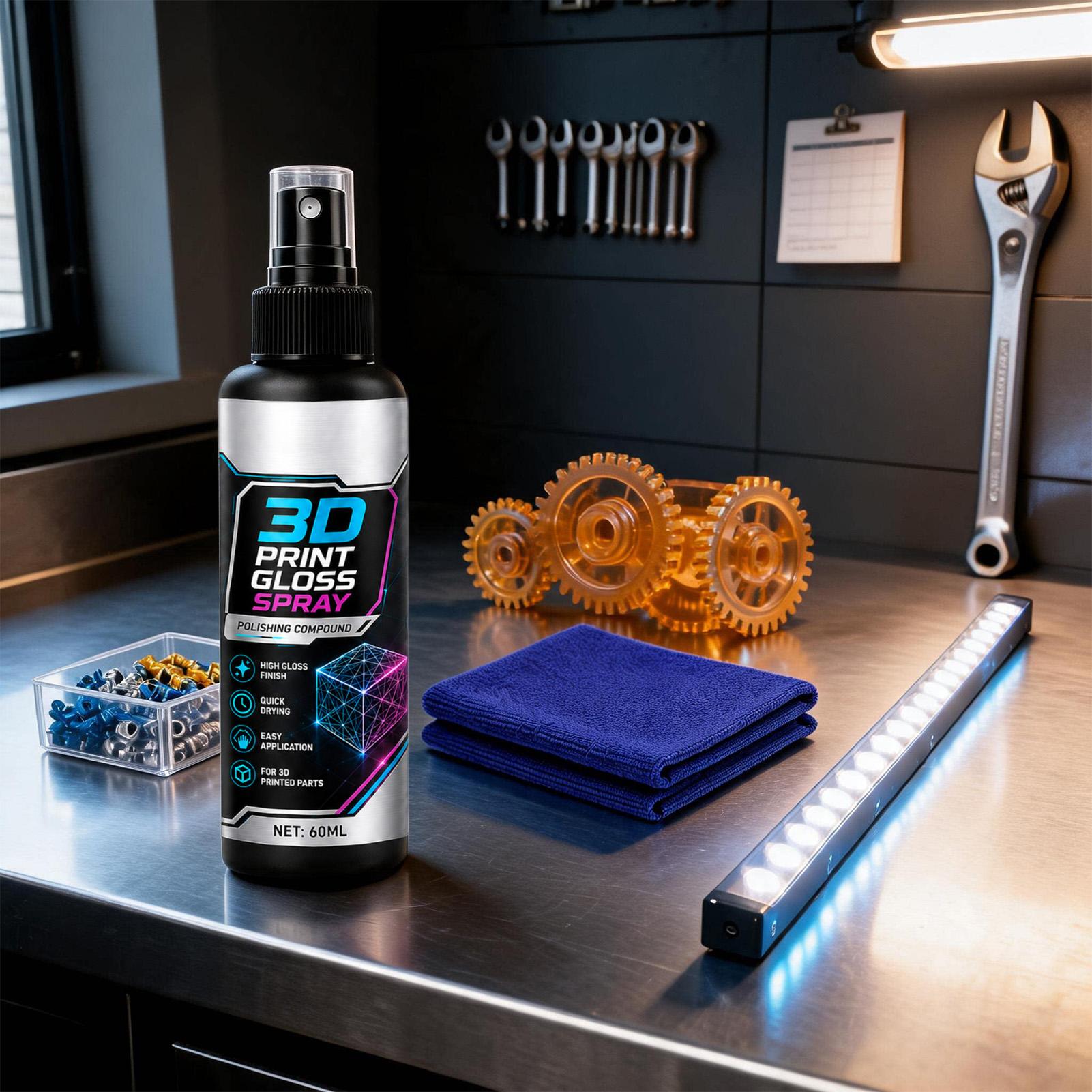 100ml 3D Print Gloss Spray Fas - Misting Bottle Fine review and price