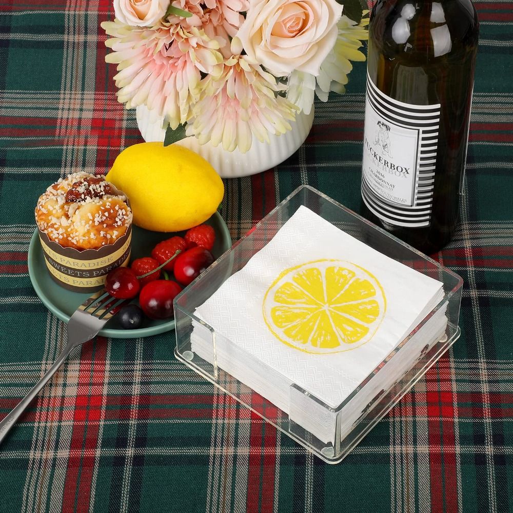 Square Acrylic Napkin Holder C - Agar Tissue Culture review and price