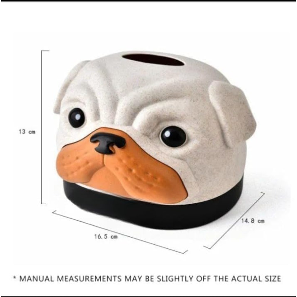 1pc Cute Dog Shape Tissue Box  - Agar Tissue Culture review and price