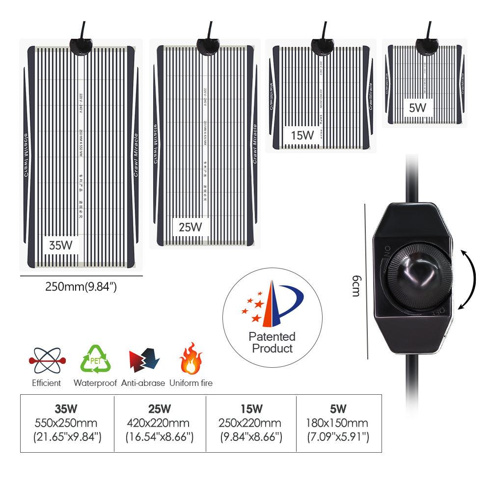 EU/AU/UK/US Graphene Material  - Heat Mat Seedling review and price